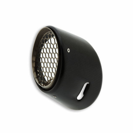 Ducati Carbon & Titanium Exhaust Cover