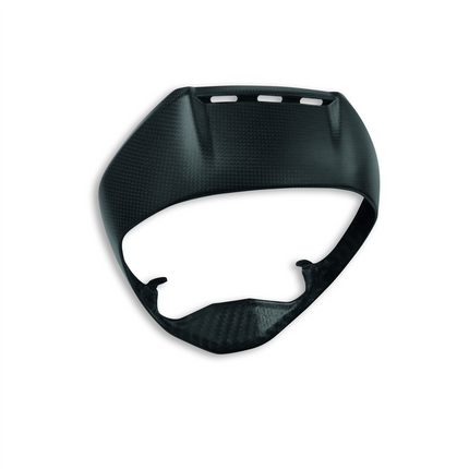 Ducati Carbon Front Headlight Rim Polished