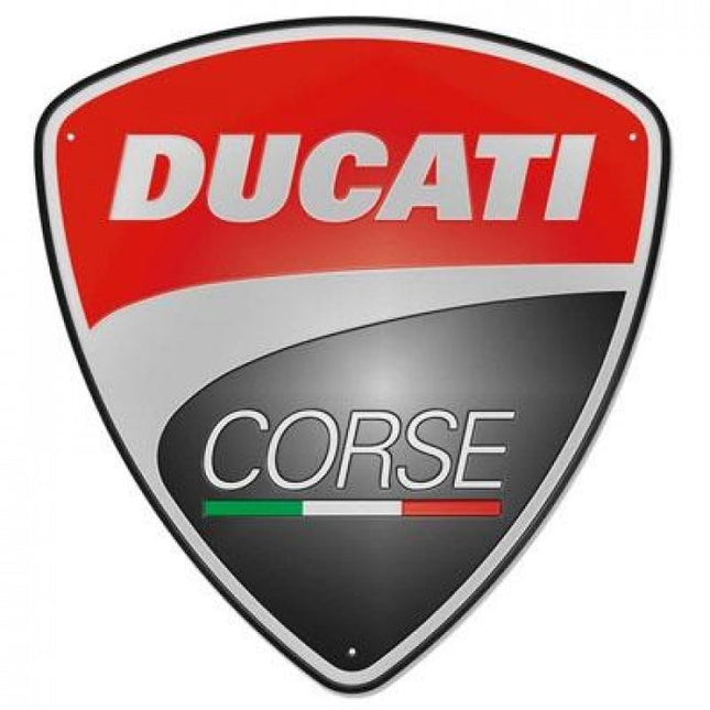 Ducati Corse Garage Sign 40x42cm