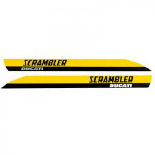 Scrambler Set Fuel Tank Decal Full Throttle