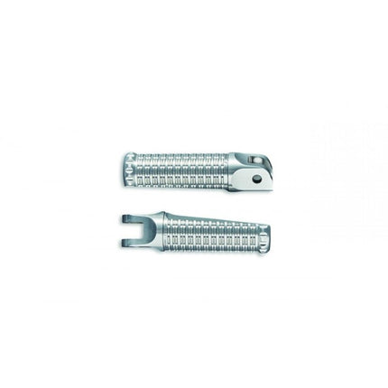 Set Of Footpegs Ducati By Rizoma Racing Silver